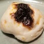 馳走 啐啄一十  - (03)炭火焼き虎河豚の白子(福岡県産)
      産卵期は春～夏、旬は冬
      炭火焼き白子は芳ばしく香り、外の薄皮がモチッ、中はトロトロで濃厚クリーミー
      絶妙の火加減で白子のコクのある旨み引き出され悶絶しました♪