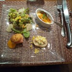 フレンチレストラン キャトル・ヴァン - オードブル4種