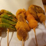まるう本店 - 串揚げ