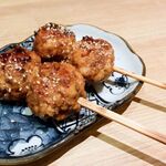おいしいワイン 季節のお料理 ハチアナ - つくねタレ焼き