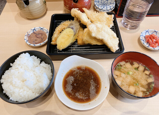 天ぷら処 揚げ萬 植木 天ぷら 食べログ