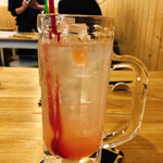 ビーストキッチン - 果実酒　梅酒ソーダ割