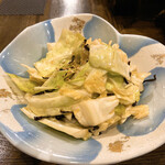 嵐山 - キャベツと塩昆布のサラダ