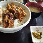 とんとん亭 - ひれ肉の「ソースカツ丼」