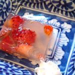 北新地 成司 - イチゴのゼリー