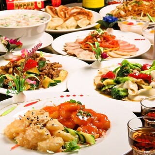 幸せコース 圧倒的ボリューム 豪華中華宴会に 全11品 4000円 1500円で2時間飲み放題付 中華料理 華景園 東田町店 京急川崎 居酒屋 食べログ