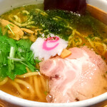 会津ラーメン 和 - 青じそラーメン大盛