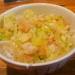 会津ラーメン 和 - ネギメンマ丼