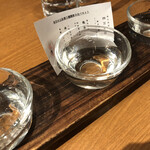 Tosa Shimizu Warudo - 日本酒飲み比べセット