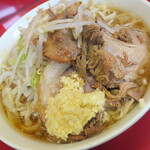 ラーメン二郎 - ラーメン小＋ニンニク多め