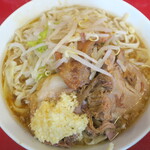 ラーメン二郎 - ラーメン小＋ニンニク多め