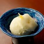 ゆずシャーベット