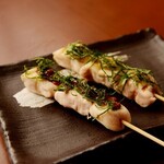 ささみ変わり串（わさび・梅肉・柚子胡椒）