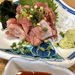 大衆酒蔵 日本海 - 中落ち@780円   美味い♪マグロはココの目玉！