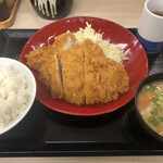 かつや - Wロースカツ定食