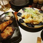 Isaoya - ぶりの味噌づけ・エビマヨ