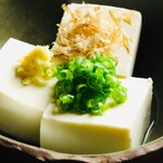 鍋居酒屋 ぼんぼり - 冷奴