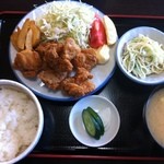 お食事処 ひじり - から揚げ定食　