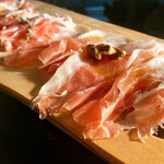 Prosciutto from Parma aged for 24 months