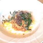 La Brianza - 熟成牛ボロネーゼのタリアテッレ。お肉ゴロゴロ☆食べ応えバッチリ！プリプリの自家製麺タリアテッレと絡みもよく、おいしいわ～♡