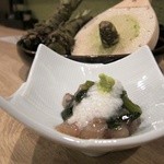 酒肴一献 わさびん - 明石産真だこの極上たこわさび