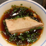 津の守坂 小柴 - 肝醤油で