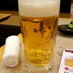焼肉 三千里 - 生ビール：715円