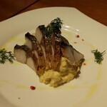 クッキン - 鯖の燻製とトリュフ風味のポテサラ