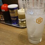 でら餃子 - シャリキン酎ハイ