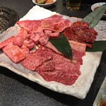 金海 - 金海のお気に入り焼肉盛合せ5980円