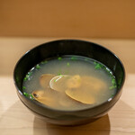 日本橋蛎殻町 すぎた - 2020.2 浅蜊のお味噌汁