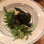 にぎりの一歩 - 茄子煮浸し