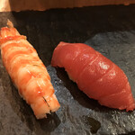 にぎりの一歩 - 車海老♦️中トロ