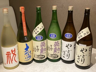 Cuisine SHINGO - 日本酒