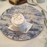 クッチーナ イタリアーナ ガッルーラ - ナプキンもお洒落に纏めてありました。