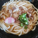 得得うどん - 肉うどんトリプル