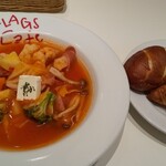 フラッグス カフェ - スープランチ