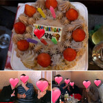 ケーキショップ リンツ - 常連さんとお祝い♡