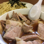 らぁめん ほりうち - チャーシューざるらぁめん　大盛