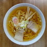 食堂なまえ - 極太手打ちラーメン（¥570税込み）