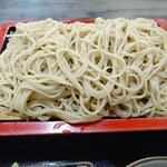 高砂庵 - 【2020.2.5(水)】本日のランチ(もりそば＋キーマーカレー)750円のもりそば