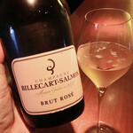 Champagne BAR Red.G - BILLECART SALMON ROSE  