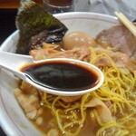 一条流がんこ総本家分家四谷荒木町 - 醤油ダレ追加