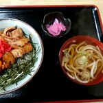 Suehiroan Kisoba - 若鶏照り焼き丼 700円