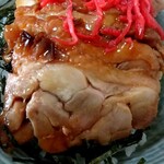 Suehiroan Kisoba - 照り焼きの断面