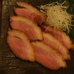 そば 三休 - 鴨味噌漬