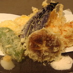 そば 三休 - 野菜天ぷら