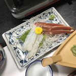 Shirahamasou - 蟹刺し