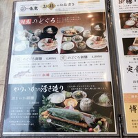 対馬のどぐろとイカ活き造り 博多 魚蔵 都ホテル店 - 
