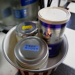 安登鉄板焼製作所　あとてつ - 自家製味変アイテム